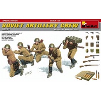 Miniart 1/35 Soviet Artillery Crew.Special Edition 35231 Plastic Model Kit