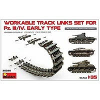 Miniart 1/35 Pz.Kpfw III/IV Workable Track Links Set.Early Type 35235 Plastic Model Kit