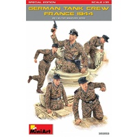Miniart 1/35 German Tank Crew (France 1944). Special Edition 35252 Plastic Model Kit