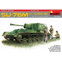 Miniart 1/35 SU-76M w/Crew Special Edition 35262 Plastic Model Kit
