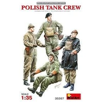 Miniart 1/35 Polish Tank Crew 35267 Plastic Model Kit