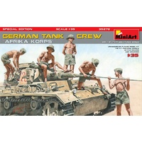 Miniart 1/35 German Tank Crew.Afrika Korps. Special Edition 35278 Plastic Model Kit
