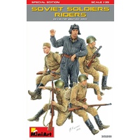 Miniart 1/35 Soviet Soldiers Riders. Special Edition 35281 Plastic Model Kit