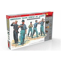 Miniart 1/35 German Tank Crew at Work. Special Edition 35285 Plastic Model Kit