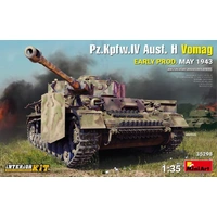 Miniart 1/35 Pz.Kpfw.IV Ausf. H Vomag. Early Prod. (May 1943) w/ Interior Plastic Model Kit 35298