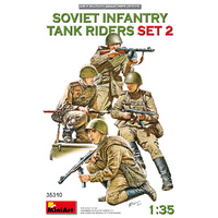 Miniart 1/35 Soviet Infantry Tank Riders Set 2
