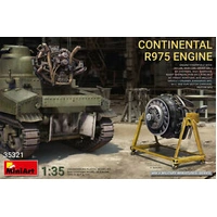 Miniart 1/35 Continental R975 Engine Plastic Model Kit