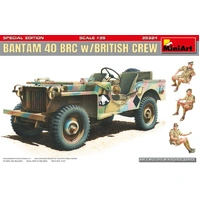 Miniart 1/35 Bantam 40 BRC w/British Crew. Special Edition Plastic Model Kit