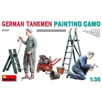 Miniart 1/35 German Tankmen. Painting Camo Plastic Model Kit