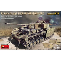 Miniart 1/35 Pz.Kpfw.IV Ausf. H Krupp-Grusonwerk. Mid Prod. (Aug-Sep 1943) Interior Kit Plastic Model Kit 35330