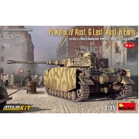 MiniArt 1/35 Pz.Kpfw.IV Ausf. G-Last/H-Early Nibelungenwerk Prod. (May-June 1943) 2in1 Interior Kit Plastic Model Kit
