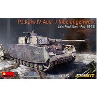 Miniart 1/35 Pz.Kpfw.IV Ausf. J Nibelungenwerk Late Prod. (Jan - Feb 1945) Interior Kit Plastic Model Kit 35342