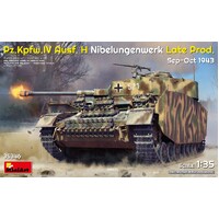 MiniArt 1/35 Pz.Kpfw.IV Ausf. H Nibelungenwerk Late Prod. (Sep-Oct 1943) Plastic Model Kit