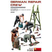 MiniArt 1/35 German Repair Crew Plastic Model Kit