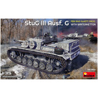 MiniArt 1/35 StuG III Ausf. G  Feb 1943 Alkett Prod. with Winterketten Plastic Model Kit
