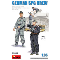 MiniArt 1/35 German SPG Crew Plastic Model Kit