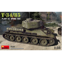 MiniArt 1/35 T-34-85  Plant 112. Spring 1944 Plastic Model Kit