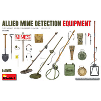 MiniArt 1/35 Allied Mine Detection Equipment Plastic Model Kit