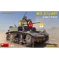Miniart 1/35 M3 Stuart Early Prod. Interior Kit Plastic Model Kit