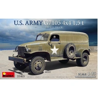 Miniart 1/35 U.S. Army G7105 4x4 1.5t Panel Van Plastic Model Kit