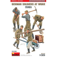 MiniArt 1/35 German Soldiers at Work (RAD) Special Edition Plastic Model Kit