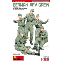 Miniart 1/35 German AFV Crew. Special Edition Plastic Model Kit