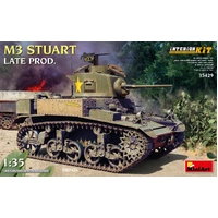 Miniart 1/35 M3 Stuart Late Production Interior Plastic Model Kit