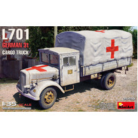 Miniart 1/35 L701 German 3t Cargo Truck Plastic Model Kit