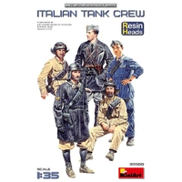 Miniart 1/35 Italian Tank Crew Resin Heads