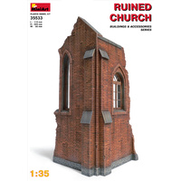 Miniart 1/35 Church Ruin 35533 Plastic Model Kit