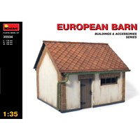 Miniart 1/35 European Barn 35534 Plastic Model Kit