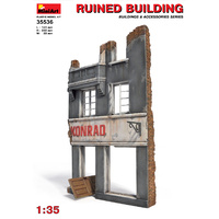 Miniart 1/35 Ruined Building 35536 Plastic Model Kit