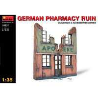 Miniart 1/35 German Pharmacy Ruin 35537 Plastic Model Kit