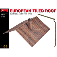Miniart 1/35 European Tiled Roof 35555 Plastic Model Kit