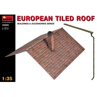 Miniart 1/35 European Tiled Roof 35555 Plastic Model Kit