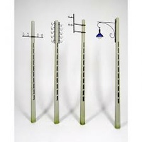 Miniart 1/35 Concrete Telegraph Poles 35563 Plastic Model Kit