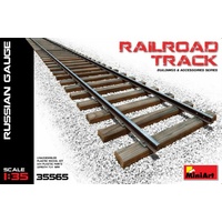 Miniart 1/35 Railroad Track (Russian Gauge) 35565 Plastic Model Kit