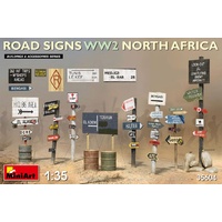 Miniart 1/35 Road Signs WW2 (North Africa) 35604 Plastic Model Kit