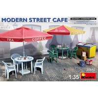 Miniart 1/35 Modern Street Cafe Plastic Model kit