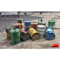 Miniart 1/35 Modern Oil Drums (200L) 35615 Plastic Model Kit