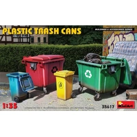 Miniart 1/35 Plastic Trash Cans