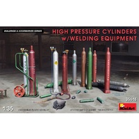 Miniart 1/35 High Pressure Cylinders w/Welding Equipment