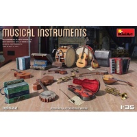 Miniart 1/35 Musical Instruments Plastic Model Kit