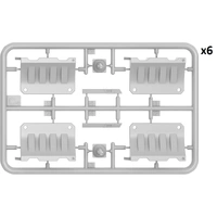 MiniArt 1/35 Plastic Barrier Set Plastic Model Kit