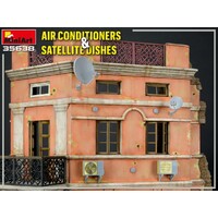 Miniart 1/35 Air Conditioners & Satellite Dishes Plastic Model Kit