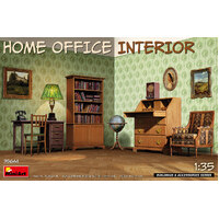 MiniArt 1/35 Home Office Interior  Plastic Model Kit