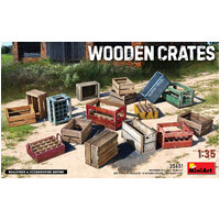 MiniArt 1/35 Wooden Crates Plastic Model Kit