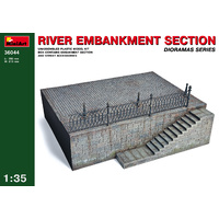 Miniart 1/35 River Embankment Section 36044 Plastic Model Kit