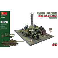 Miniart 1/35 Ammo Loading (SU-85,GAZ-MM&Crew). Big Set Plastic Model Kit