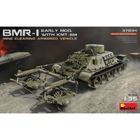 Miniart 1/35 BMR-1 Early Mod. with KMT-5M 37034 Plastic Model Kit